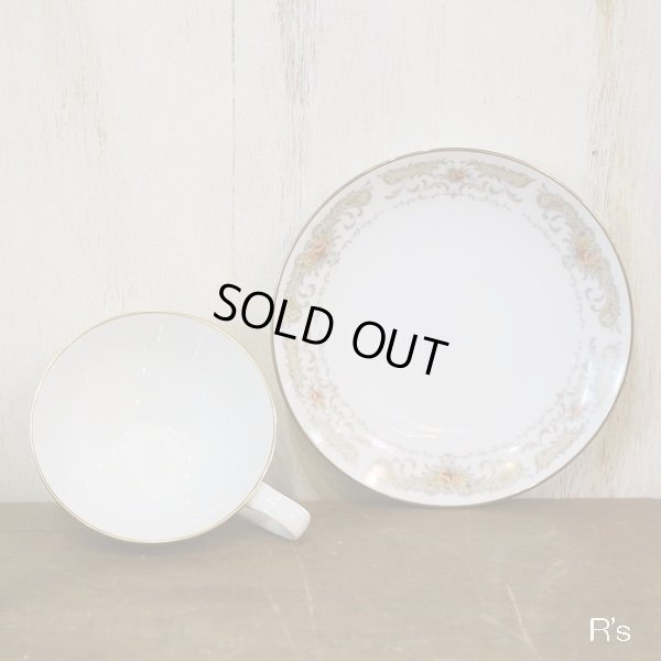 画像3: ノリタケ　ティーカップ＆ソーサー　ローレンス　未使用品（し3875）