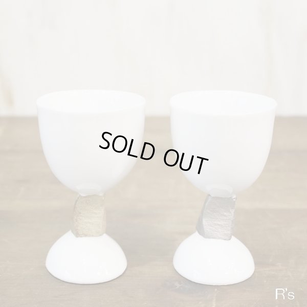 画像3: 長江重和作　ペアワインカップ　ゴールド＆シルバー　未使用品　箱付き