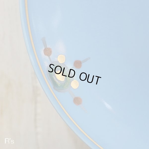 画像6: 幸兵衛窯　ペルシア色絵　鳥文様　カップ＆ソーサー　ブルー　未使用品