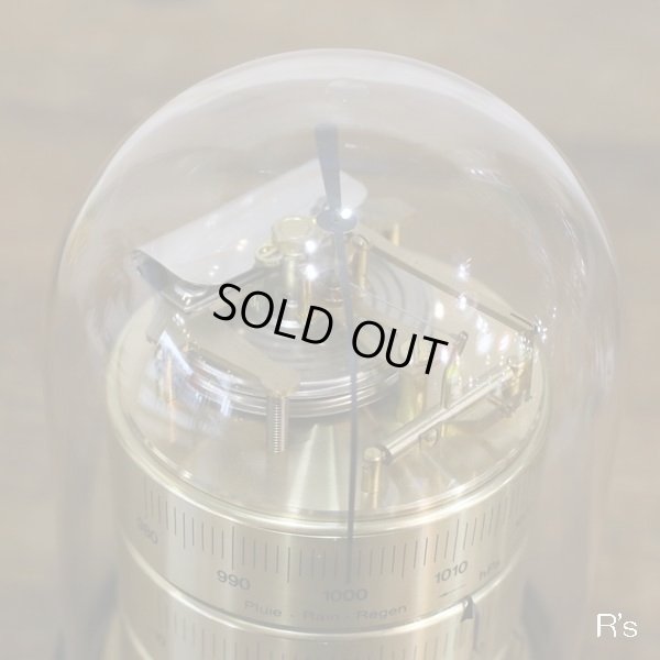 画像6: ドイツ　BARIGO　バリゴ　温湿気圧計　ゴールド　ユーズド品