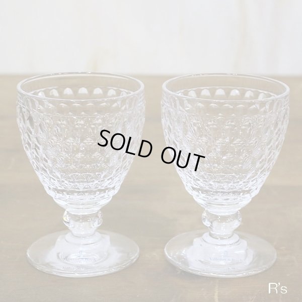 画像2: ドイツ　ビレロイ＆ボッホ　ボストン　ペアワイングラス　箱付き　未使用品