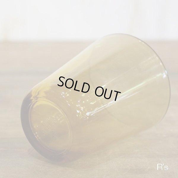 画像5: フランス　VERECO　ベレコ　タンブラー/グラス　アンバー　未使用品（箱7　3924）