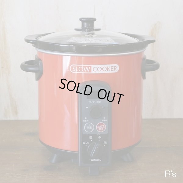 画像2: ツインバード　タイマー付スロークッカー　EP-4728型　オレンジ　ユーズド美品　取扱説明書付　幸せなレシピ付