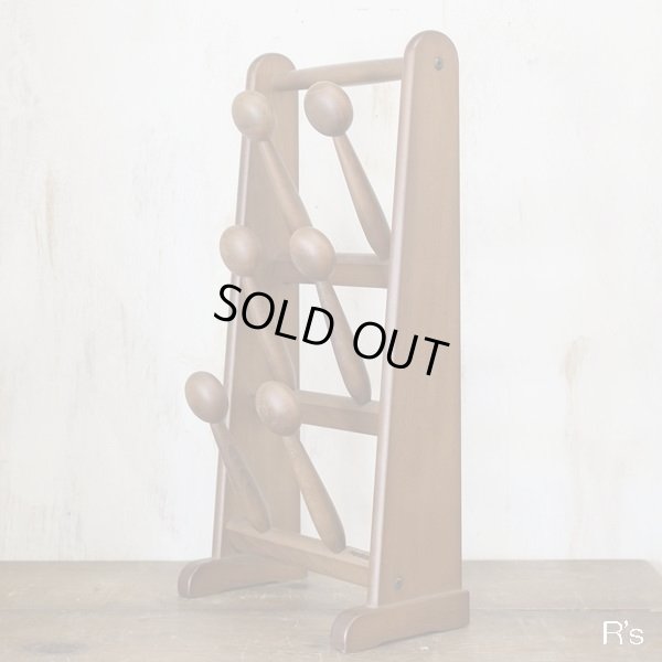 画像2: イタリア　PAOLO GUCCI　木製スリッパラック　Nordica　ユーズド品