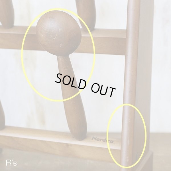 画像7: イタリア　PAOLO GUCCI　木製スリッパラック　Nordica　ユーズド品