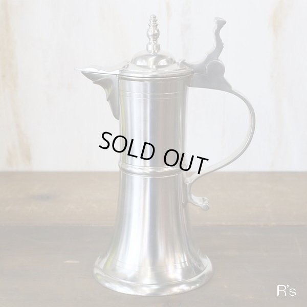 画像2: Baehler　錫製ポット・ウォーターピッチャー　ユーズド美品（箱9　3967）