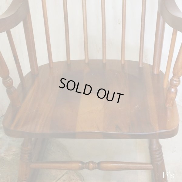 画像2: 台湾製　ロッキングチェアー/木製揺り椅子　ユーズド品