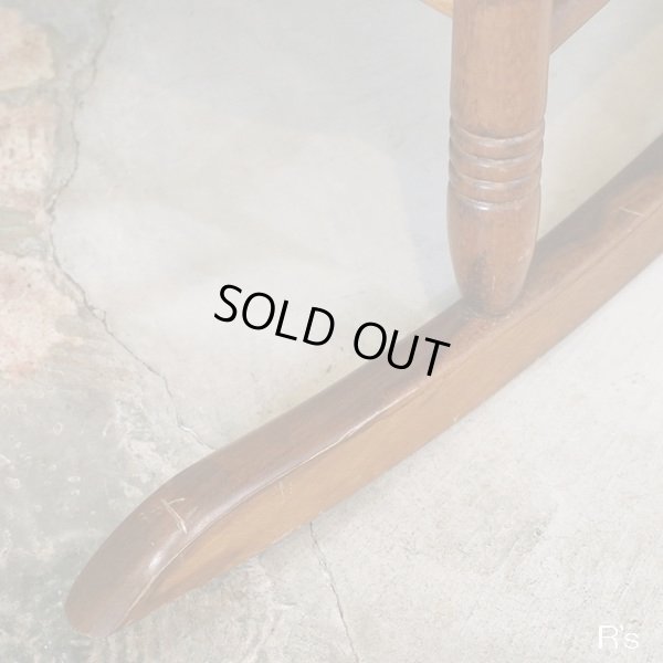 画像6: 台湾製　ロッキングチェアー/木製揺り椅子　ユーズド品