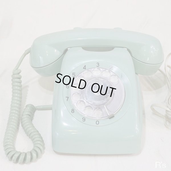 画像2: レトロ　ダイヤル式電話/緑電話　601　A-2　グリーン　ユーズド品