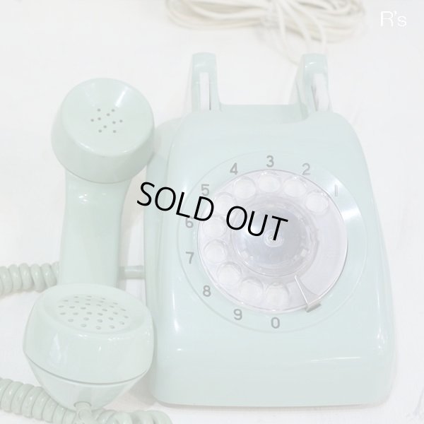 画像6: レトロ　ダイヤル式電話/緑電話　601　A-2　グリーン　ユーズド品