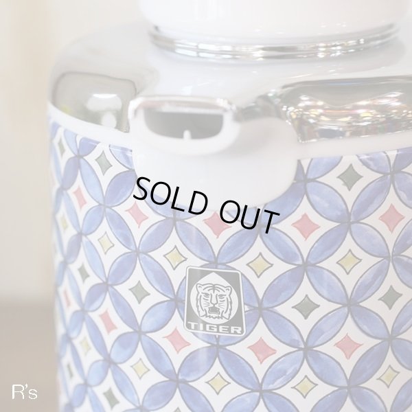 画像5: タイガー魔法瓶　レトロ　テーブルポット/卓上ポット　PHM-1000　七宝小紋　未使用品