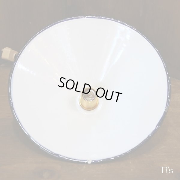 画像6: ホーロー　ペンダントライト/吊り下げ照明　白　ユーズド品