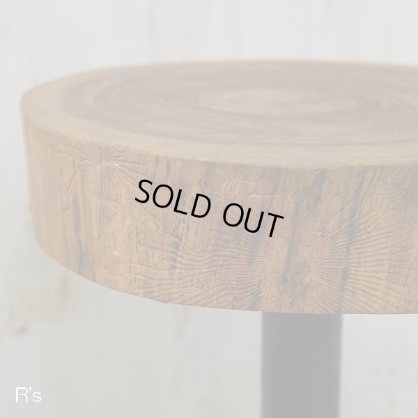 画像3: 回転椅子　スツール　木×アイアン　カスタムメイド