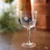 画像1: 純良白葡萄酒　白玉ホワイトワイン　ミニワイングラス　アンティーク品 (1)