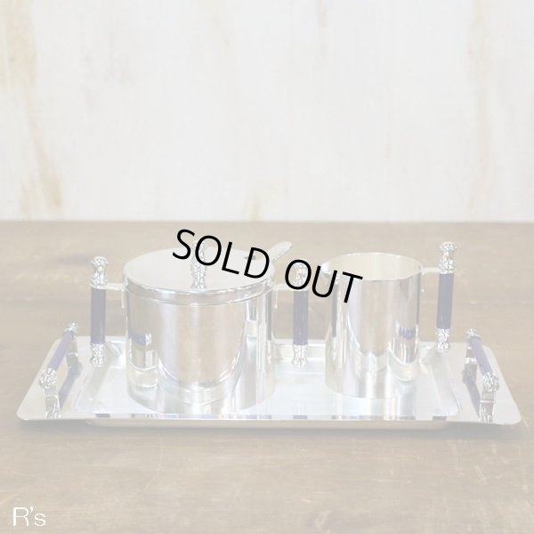 画像2: マーシャン　スーパーセラミック　No.105　シュガー＆クリーマーセット　ケース付き（店4125）