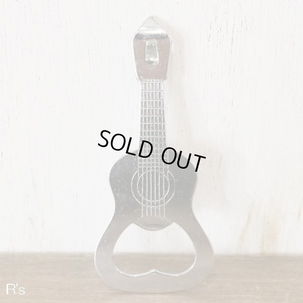 画像4: IDEAL　アイデアル　ギター型栓抜き　オープナー　黒猫型スタンド　ユーズド品（店4135）