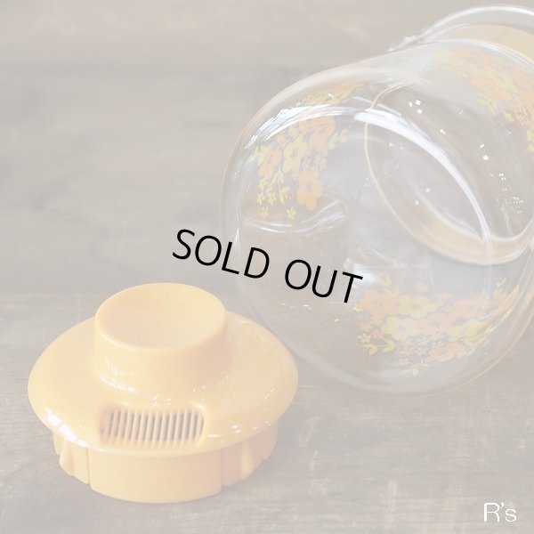 画像6: ハリオ　ティー・コーヒーポット　Lemon-3　オレンジ　花柄　未使用品（店4131）