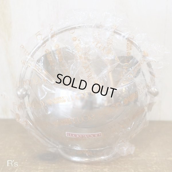 画像2: LUCKYWOOD　ラッキーウッド　アローロシリーズ　丸型アイスペール　18-10ステンレス　未使用品（め 4141）