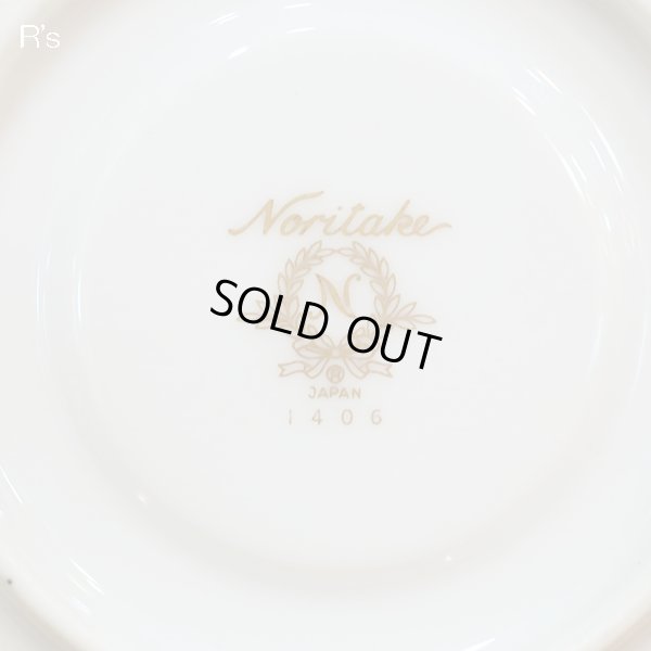 画像8: ノリタケ　カップ＆ソーサー　1406　金彩　ローズ　未使用品（ j 4153）