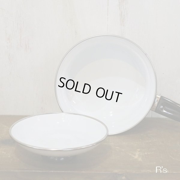 画像5: Sanko　WEAR　サンコーウェア　コンテンポラリー　クックウェア　ホーロー片手鍋　14ｃｍ　未使用品（店4159）