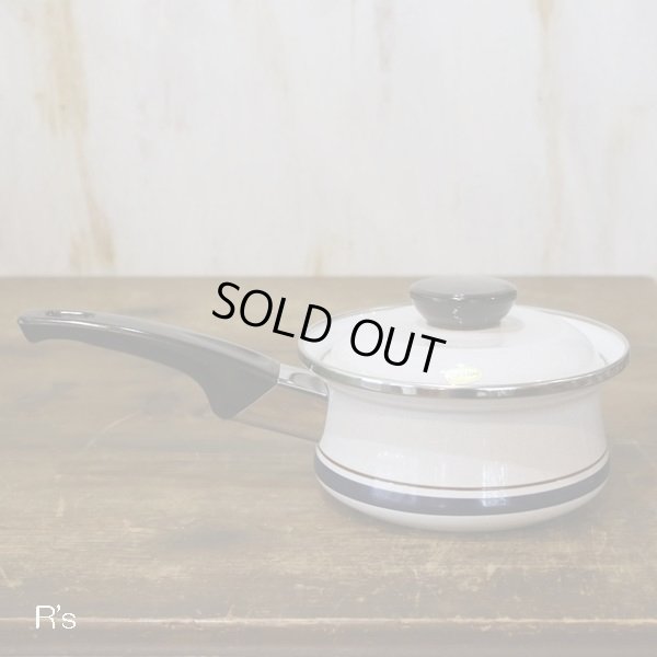 画像3: Sanko　WEAR　サンコーウェア　コンテンポラリー　クックウェア　ホーロー片手鍋　14ｃｍ　未使用品（店4159）