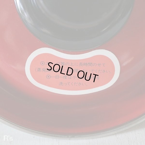 画像7: 富士ホーロー　ハニーウェア　レトロ　ホーローケトル　2.3L　蓋赤　小花柄　未使用品（店4173）