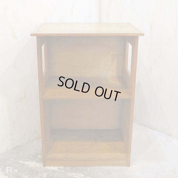 画像2: 木製　レンジ台　2段　ユーズド品（店4182）