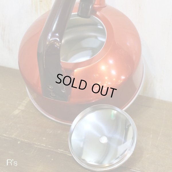 画像6: クックベッセル　NEW　ホルンケトル　笛吹きケトル　2.8L　赤　未使用品　箱付き（店4185）