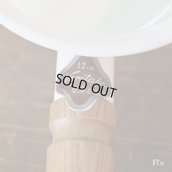 画像5: ノリタケ　エナメルウェア　クルール　ミルクパン　ホーロー片手鍋　12ｃｍ　未使用品（R4188）