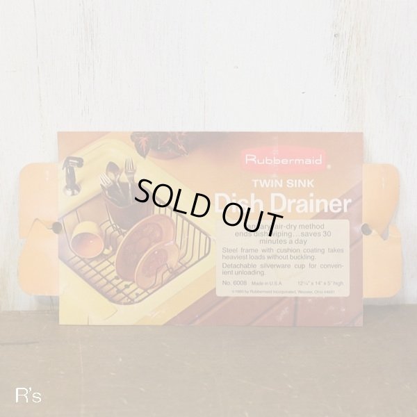 画像9: U.S.A.　ラバーメイド　ディッシュ　ドレーナー　水切りカゴ　イエロー　未使用品（モ4218）
