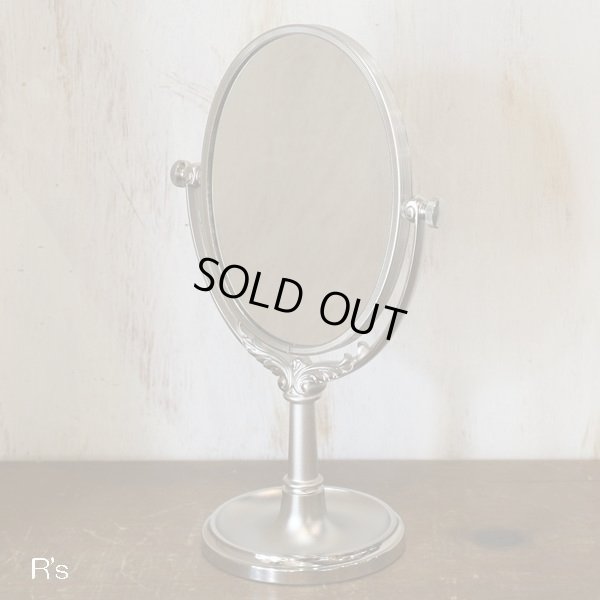 画像2: 資生堂　花椿会　ゴールドクラス記念品　スタンドミラー　レトロ卓上鏡　未使用品　箱付き（店4221）