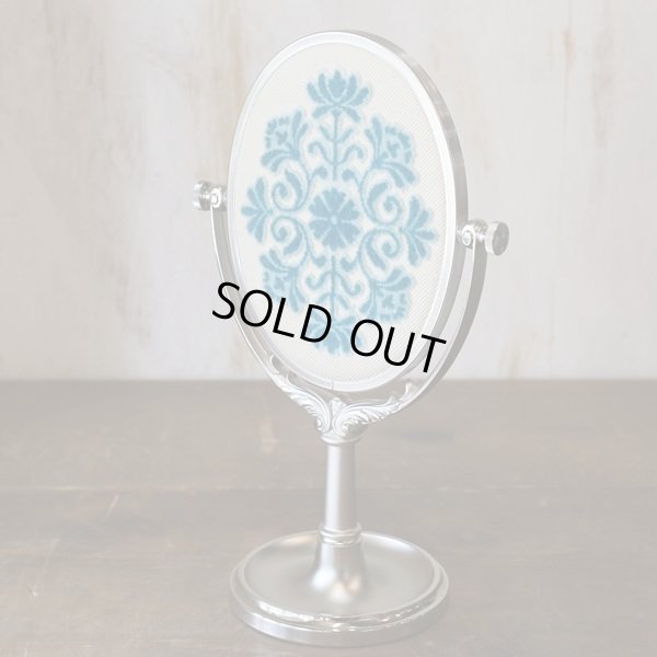 画像5: 資生堂　花椿会　ゴールドクラス記念品　スタンドミラー　レトロ卓上鏡　未使用品　箱付き（店4221）