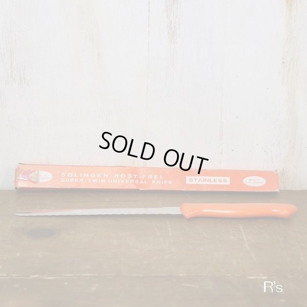 画像2: ドイツ　SOLINGEN　ゾーリンゲン　キッチンナイフ　冷凍包丁　箱付き　未使用品（店4243）