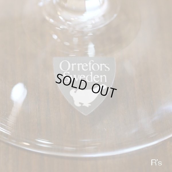 画像3: スウェーデン　Orrefors　オレフォス　ペア　ワイングラス　ILLUSION　未使用品　箱付き（を4272）