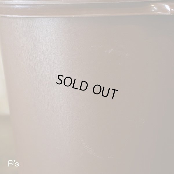 画像6: タッパーウェア　マキシデコレーター　丸型保存容器　ブラウン　ユーズド品（店4314）