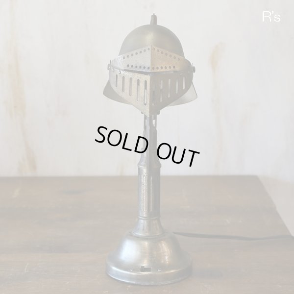 画像2: 西洋甲冑型　デスクライト　インテリアライト　プレートアーマ型　ユーズド品（店4326）