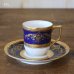 画像2: フランス　RAYNAUD　レイノー　リモージュ　コーヒーカップ＆ソーサー　濃紺×金彩　未使用品（む4332） (2)