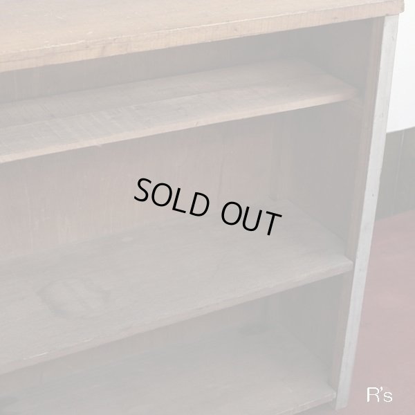 画像9: レトロ　シャビーシック　木製　カウンターテーブル　ユーズド品（店4339）