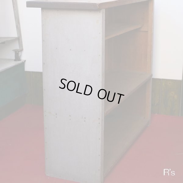 画像4: レトロ　シャビーシック　木製　カウンターテーブル　ユーズド品（店4339）