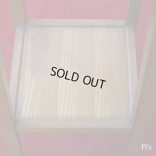 画像5: 木製　花台　2段飾り棚　ユーズド品（店4341）