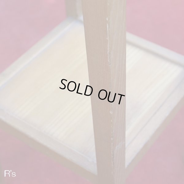 画像6: 木製　花台　2段飾り棚　ユーズド品（店4341）