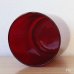 画像4: ヴィンテージ　HOYA　GLASS　タンブラー　赤いグラス　未使用品（さ4351） (4)