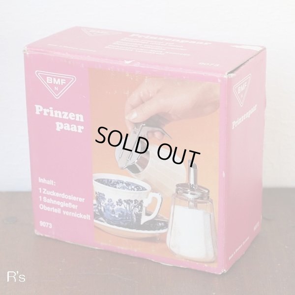 画像6: ドイツ　BMF　シュガーポット＆クリーマーセット　未使用品　箱付き（箱10　4363）