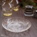 画像1: ノリタケクリスタル　千菊　ガラスプレート　中皿　未使用品（ク4373） (1)