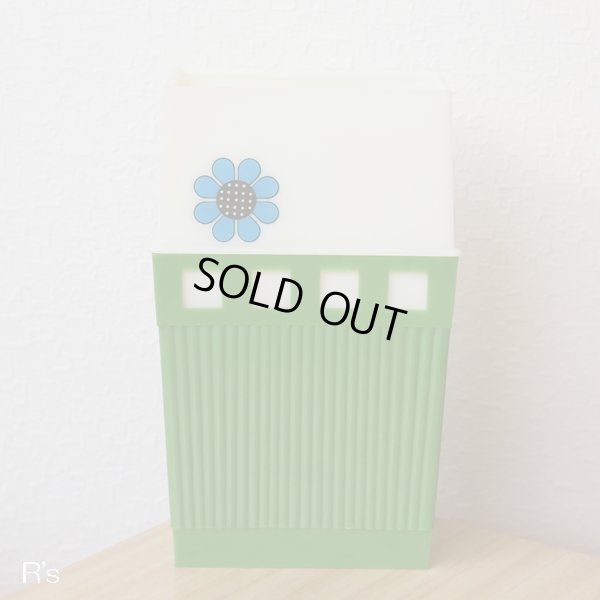 画像2: レトロ　長方形スタンド　しゃもじ入れ　グリーン　未使用品（ｓ4385）