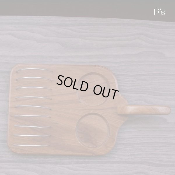 画像3: 北欧　スウェーデン　木製　ハンドル付きトーストスタンド　モデルルーム展示品（店4401）