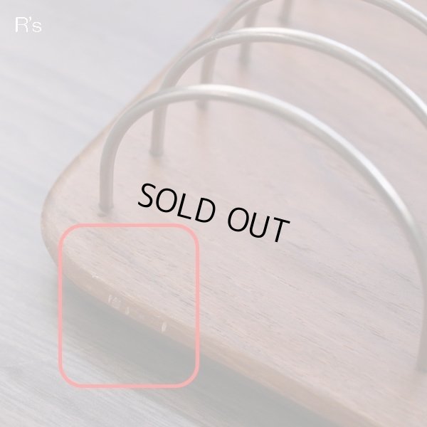 画像4: 北欧　スウェーデン　木製　ハンドル付きトーストスタンド　モデルルーム展示品（店4401）