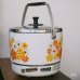画像2: 東邦ガス　ガス炊飯器　レトロ　花柄　炊飯器　PCM-7A　未使用品　取扱説明書付き（棚4456）