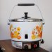 画像1: 東邦ガス　ガス炊飯器　レトロ　花柄　炊飯器　PCM-7A　未使用品　取扱説明書付き（棚4456） (1)