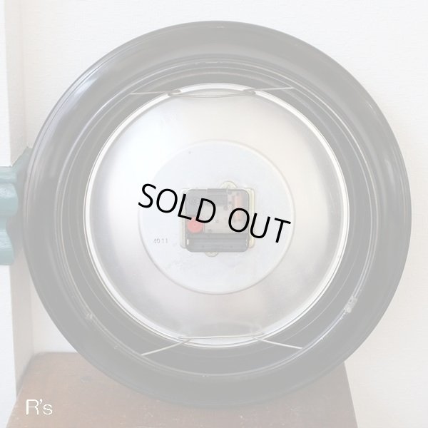 画像7: LORENZ　アルミ　ウォールクロック　掛け時計　黒　カスタムメイド品（店4505）